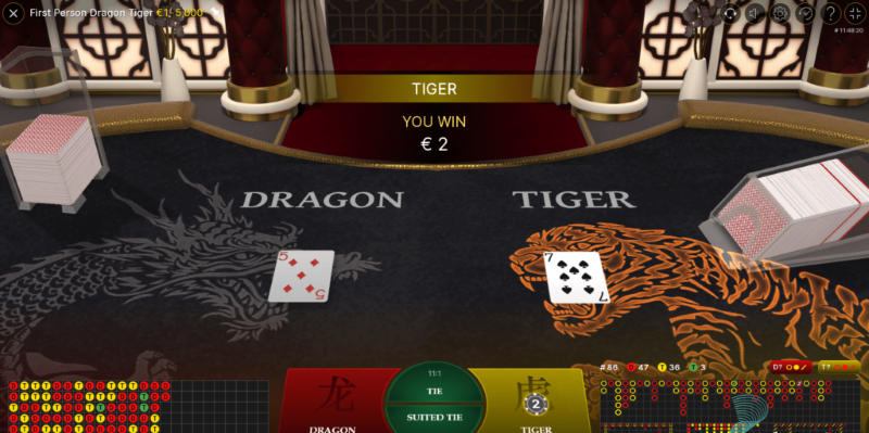 Dragon Tiger tại V7Bet – Trải nghiệm siêu tốc, thắng lớn từng giây 2 Thứ tự bài và tỷ lệ trả thưởng hấp dẫn trong game Dragon Tiger